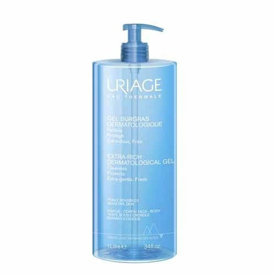 Uriage Hygiene Дерматологический очищающий гель для чувствительной кожи 1 л: цены и характеристики