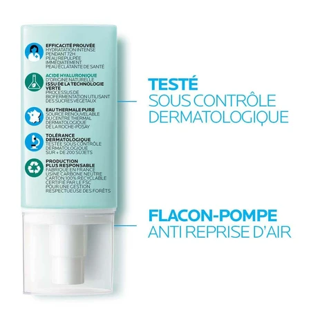 La Roche-Posay Hydraphase Легкий увлажняющий крем для лица с гиалуроновой кислотой HA 50 мл: цены и характеристики