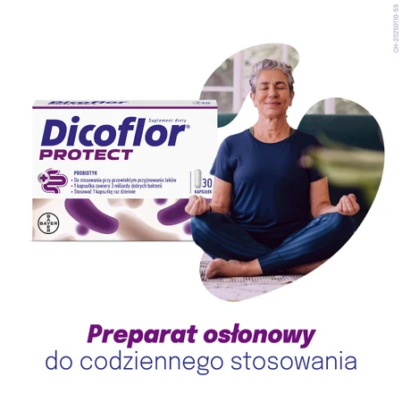 Дикофлор Протект (ранее Дикофлор 3), для детей от 3 лет и взрослых, 30 капсул: цены и характеристики