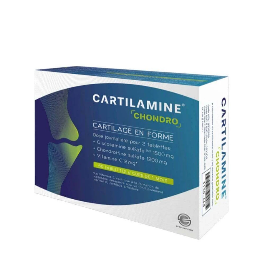 Vital Santé Cartilamine Chondro, 60 таблеток, Effi Science: ціни та характеристики