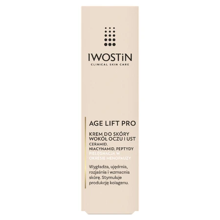 Iwostin Age Lift Pro, крем для повік та губ, 15 мл: ціни та характеристики