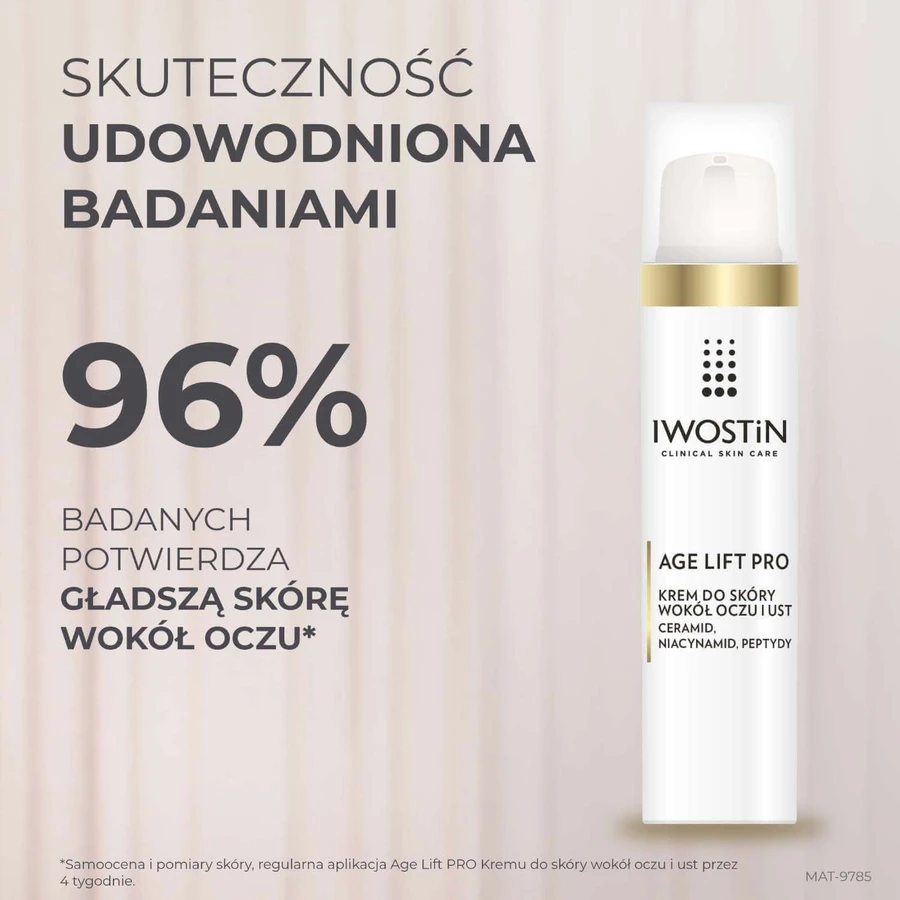 Iwostin Age Lift Pro, крем для повік та губ, 15 мл: ціни та характеристики