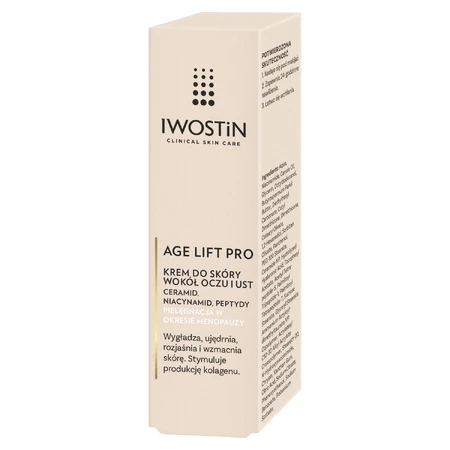 Iwostin Age Lift Pro, крем для повік та губ, 15 мл: ціни та характеристики