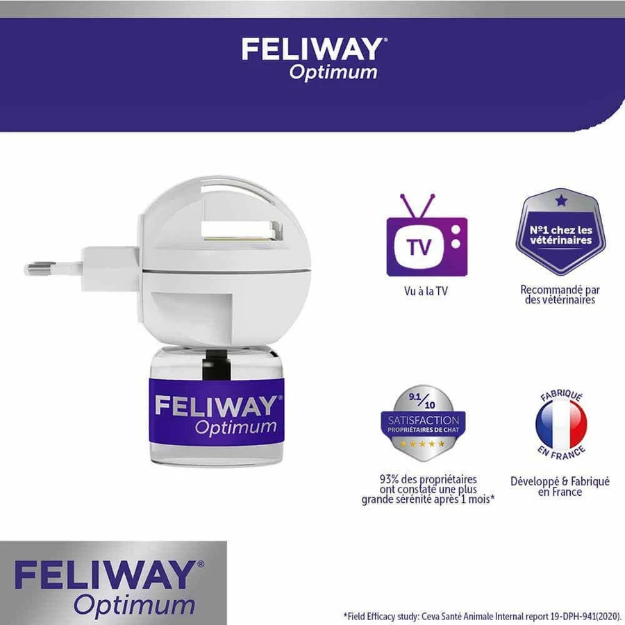 Feliway Optimum Serenity Renforcée Happy Family Kit диффузор и наполнитель + подзарядка 48 мл: цены и характеристики