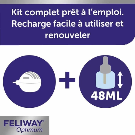 Feliway Optimum Serenity Renforcée Happy Family Kit диффузор и наполнитель + подзарядка 48 мл: цены и характеристики