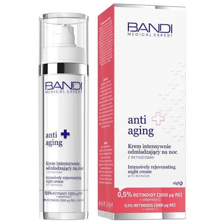 Bandi Medical Expert Anti-Aging, интенсивный омолаживающий ночной крем с ретиноидами, 50 мл: цены и характеристики