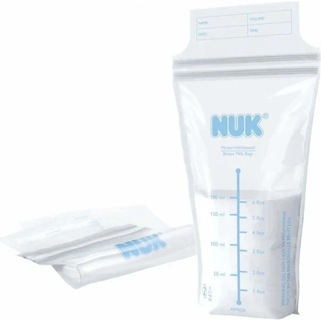 NUK Пакетики для грудного молока 1×25 шт, пакетики для молока: ціни та характеристики
