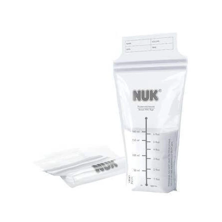 NUK Пакетики для грудного молока 1×25 шт, пакетики для молока: ціни та характеристики