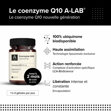 A-LAB Липосомальный коэнзим Q10 антиоксидант антивозрастной 60 капсул: цены и характеристики