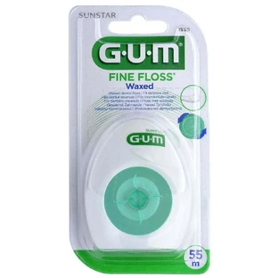 Зубна нитка Gum Dental Wax 55m Fine Floss