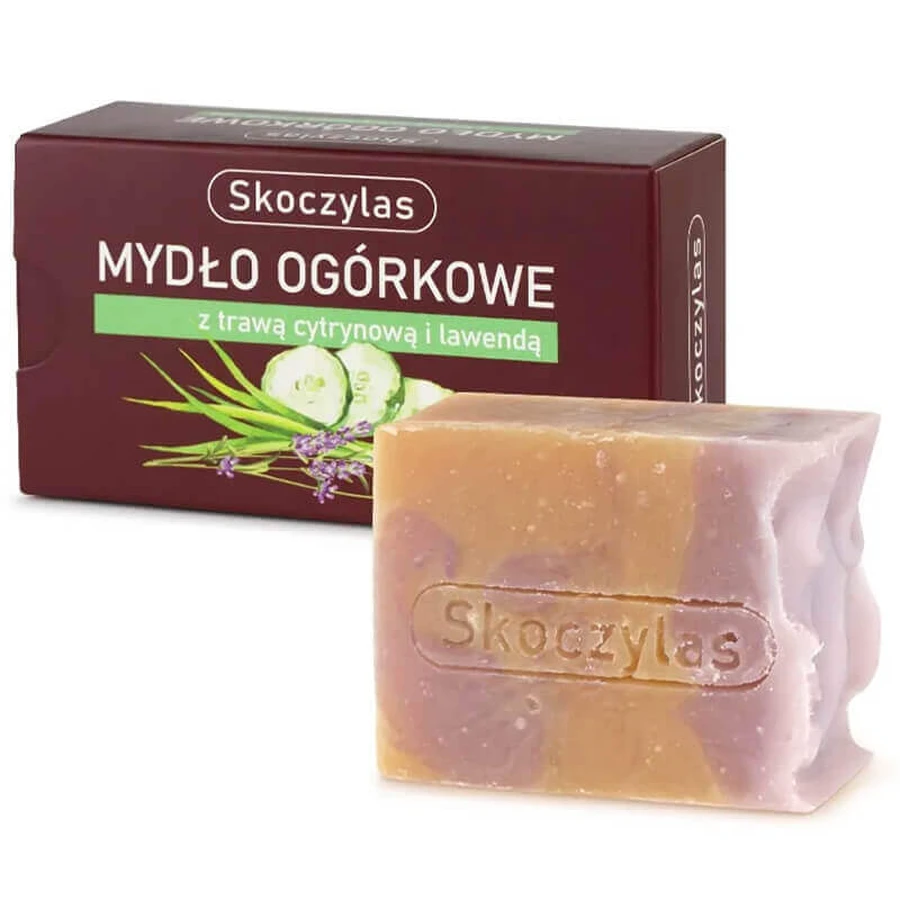 Skoczylas, огіркове мило з лимонником і лавандою, 100 г: ціни та характеристики