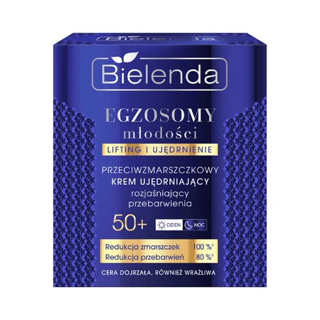 Bielenda Экзосомы молодости 50+, укрепляющий крем против морщин, осветляющий гиперпигментацию, 50 мл: цены и характеристики