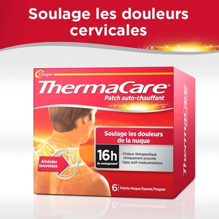 Самонагревающийся пластырь Thermacare для шеи, плеч и запястий x6: цены и характеристики