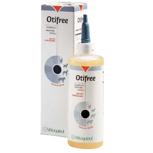 Засіб для очищення зовнішнього вуха Vetoquinol OTIFREE 160 мл