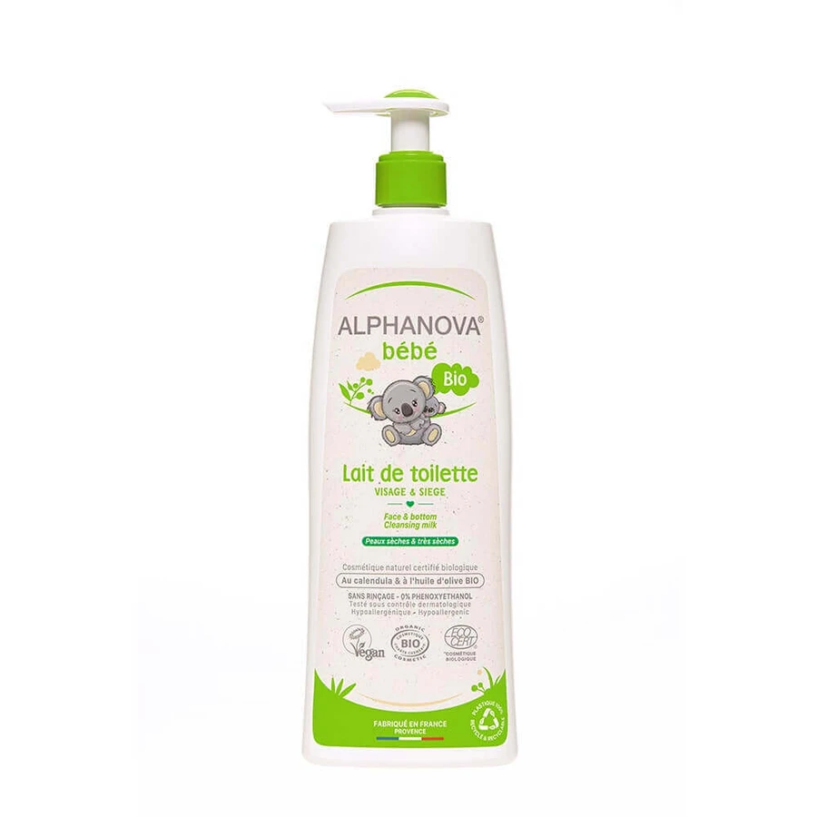 Туалетна вода Alphanova Bébé Bebe Bio Lait De Toilette 500мл: ціни та характеристики