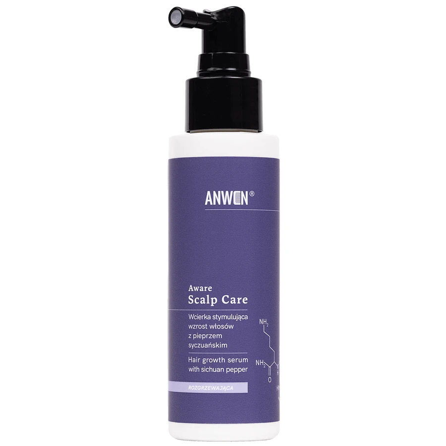 Anwen Aware Scalp Care, стимулирующее рост волос средство с сычуаньским перцем, 100 мл: цены и характеристики