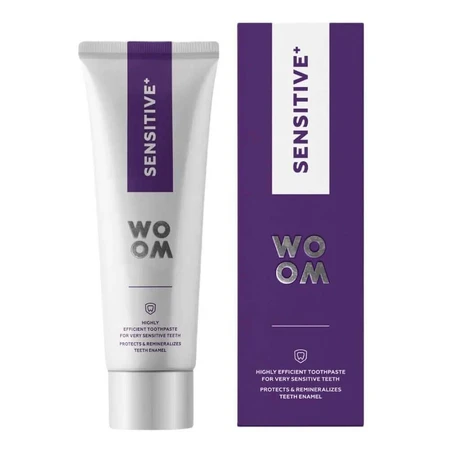 Woom Sensitive+, зубная паста для гиперчувствительных зубов, 75 мл: цены и характеристики