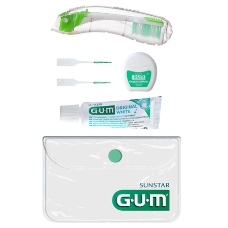 Дорожный набор GUM, набор для ухода за полостью рта для путешествий: цены и характеристики