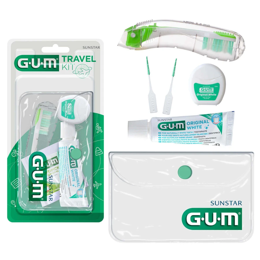 Дорожный набор GUM, набор для ухода за полостью рта для путешествий: цены и характеристики