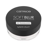 Матирующая пудра, 001 полупрозрачная, Soft Blur Matte Setting Powder, 8 г, Catrice
