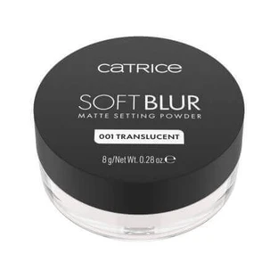 Матирующая пудра, 001 полупрозрачная, Soft Blur Matte Setting Powder, 8 г, Catrice