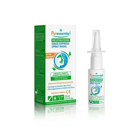 Puressentiel Respirazione Express Sinus Nasal Spray Dispositif Médical 15ml: цены и характеристики