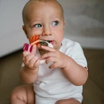 BabyOno, брязкальце з прорізувачем, від 3 місяців, 1 шт.: ціни та характеристики