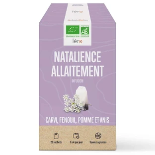 Lero Natalience Органический настой для лактации с цитрусовым вкусом 20 пакетиков