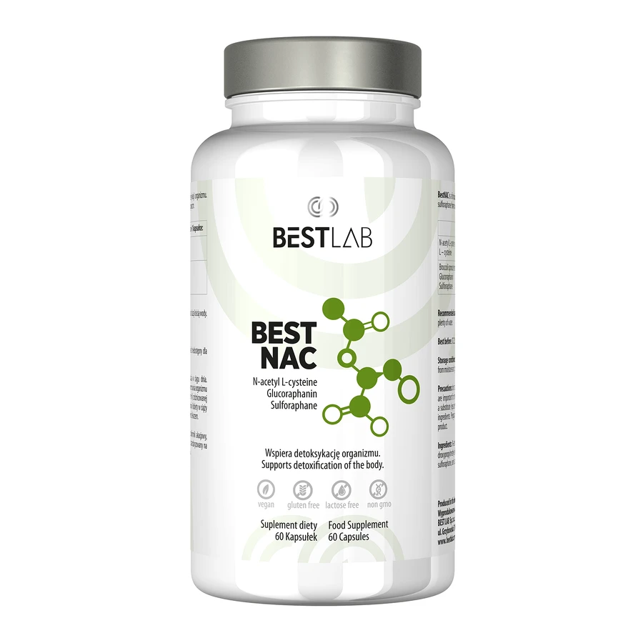 BestLab BestNAC, 60 капсул: ціни та характеристики