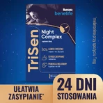 Нічний комплекс Humana Benelife TriSen, 2,4 г х 24 пакетики + ремінець для сну безкоштовно: ціни та характеристики