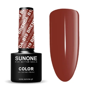 Sunone UV/LED Gel Polish Color Hybrid Varnish B19 Brenda, 5 мл