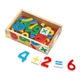 Магнітні дерев'яні фігурки, 3 роки+, Melissa &amp; Doug