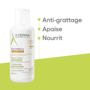 A-Derma Exomega Control Эмолентный бальзам для сухой кожи с атопической тенденцией 400 мл