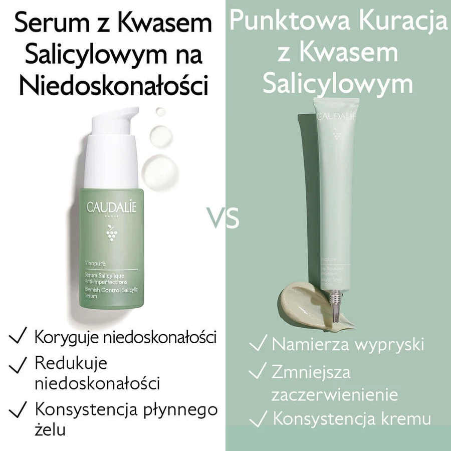 Caudalie Vinopure, tratament pentru pete cu acid salicilic, 15 мл: цены и характеристики