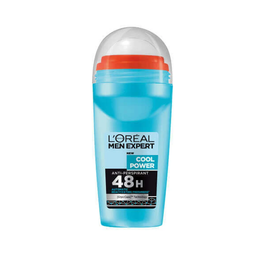 L Oreal Paris Men Expert Men Cool Power Антиперспирант в рулоне, 50 мл: цены и характеристики