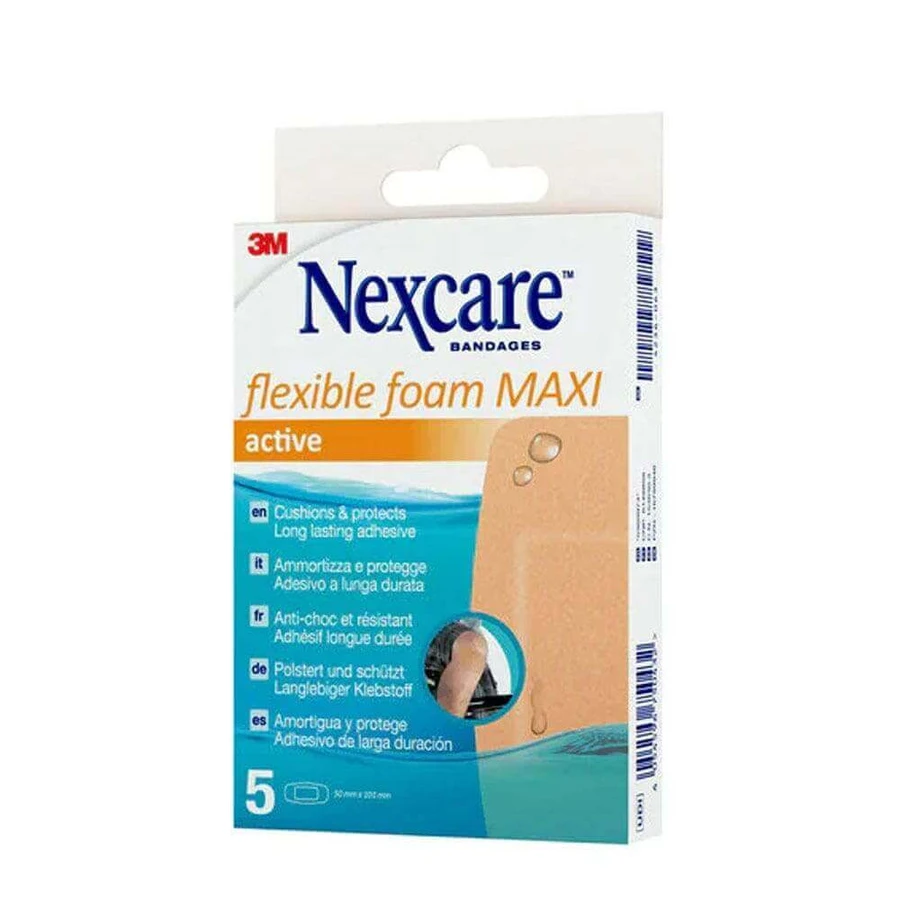 Nexcare Active Foam Dressings Flexibles x5: ціни та характеристики