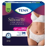 Tena Silhouette Plus White, непомітні поглинаючі трусики для жінок, розмір M, 12 штук