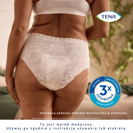 Tena Silhouette Plus White, непомітні поглинаючі трусики для жінок, розмір M, 12 штук: ціни та характеристики