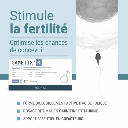 Комплекс Гаметикс М Мужская фертильность Densmore laboratoire Gometix M Fertilite, 30 саше: цены и характеристики