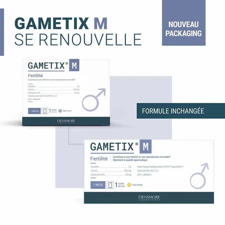Комплекс Гаметикс М Мужская фертильность Densmore laboratoire Gometix M Fertilite, 30 саше: цены и характеристики