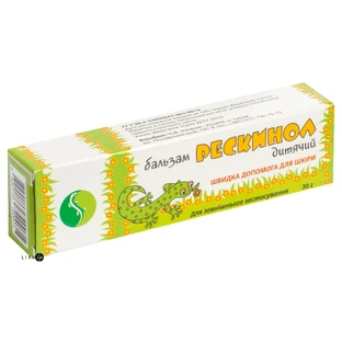 Бальзам "рескінол" 30 г, дитячий