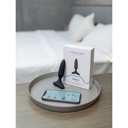 Lovense Hush 2, анальна пробка з керуванням через додаток, XS: ціни та характеристики