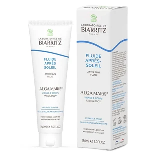 Средства для загара Laboratoires De Biarritz Свежий, увлажняющий органический флюид после загара 150 мл