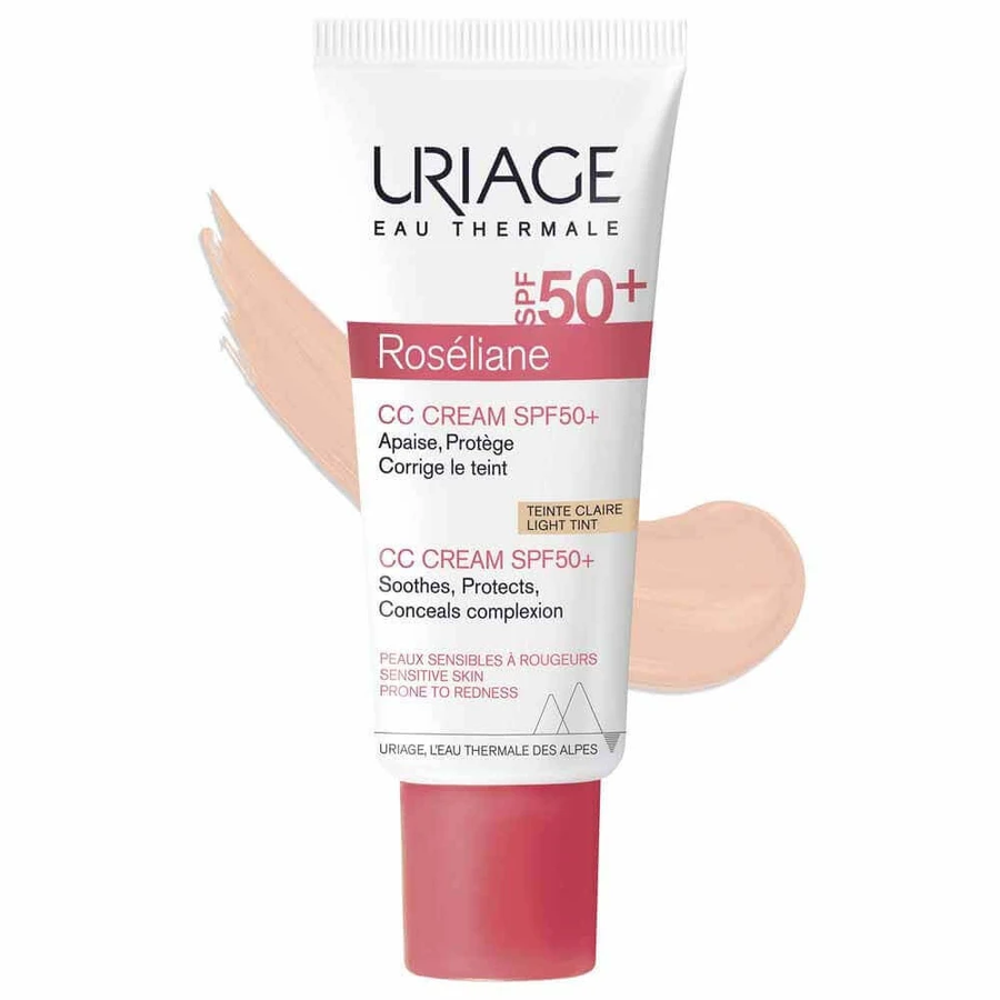 Uriage Roseliane CC Cream SPF50+ Чувствительная кожа, склонная к покраснениям 40 мл: цены и характеристики