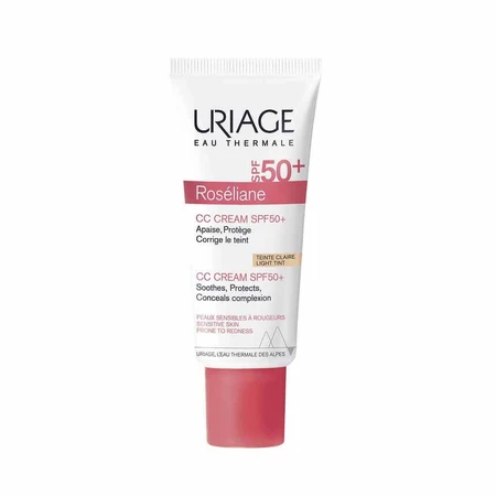 Uriage Roseliane CC Cream SPF50+ Чувствительная кожа, склонная к покраснениям 40 мл: цены и характеристики