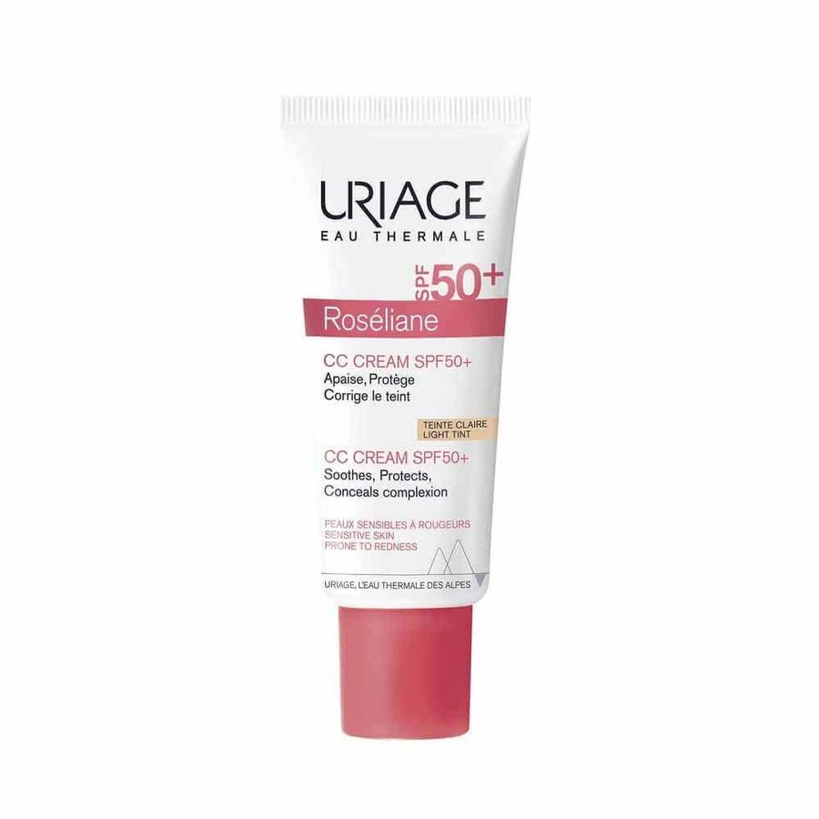 Uriage Roseliane CC Cream SPF50+ Чувствительная кожа, склонная к покраснениям 40 мл: цены и характеристики
