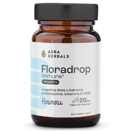 Aura Herbals Флорадроп імунний, пробіотик, 20 капсул: ціни та характеристики