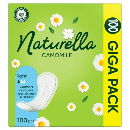 Naturella, гігієнічні прокладки, ромашка, світлі, 100 шт.: ціни та характеристики
