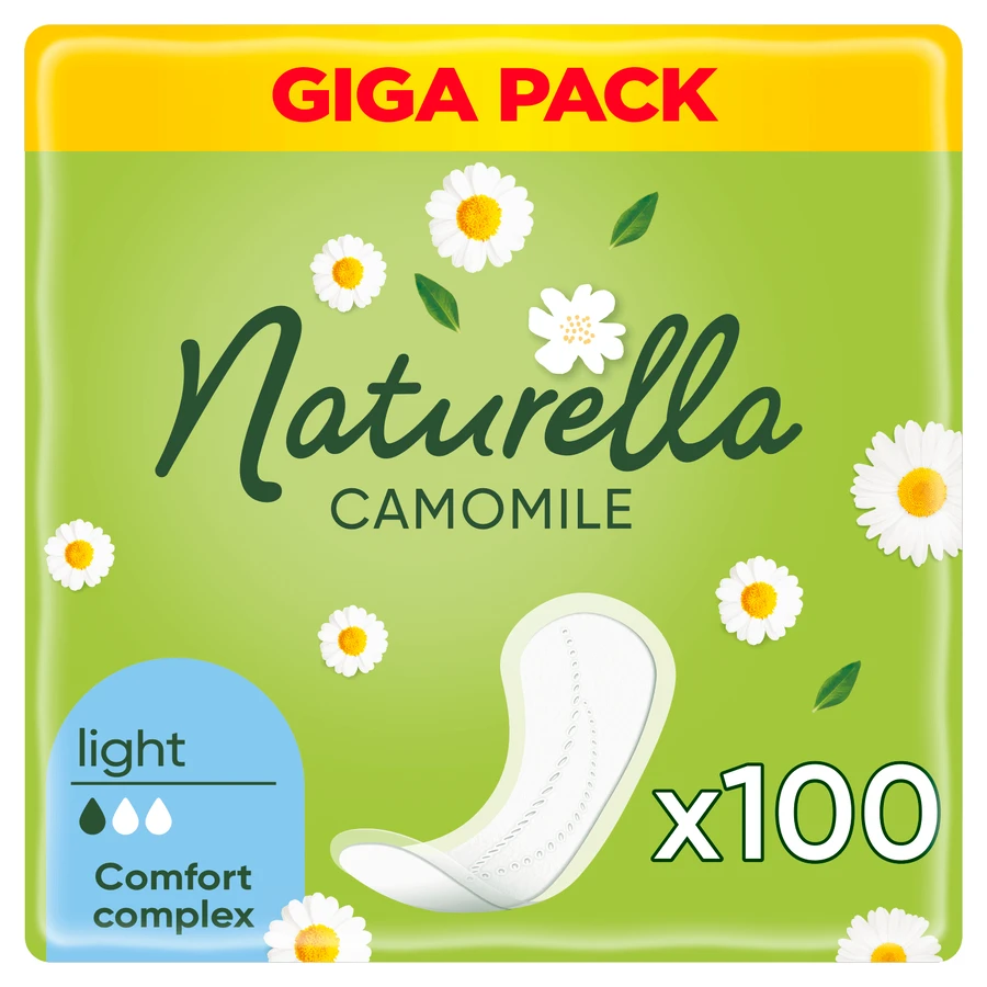 Naturella, гігієнічні прокладки, ромашка, світлі, 100 шт.: ціни та характеристики