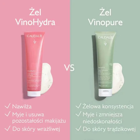 Caudalie VinoHydra, увлажняющий очищающий гель, 150 мл: цены и характеристики